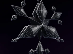 Cristalli arcobaleno Modello 3D