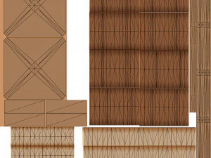 Cristalli arcobaleno Modello 3D