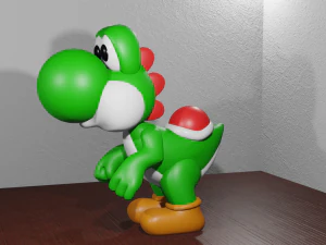 Yoshi 3D Model