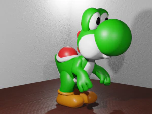 Yoshi 3D Model