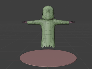 Lowpoly Cartoon Grim Reaper 3D Model