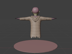 Lowpoly Cartoon Grim Reaper 3D Model