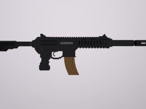 Voxel M416 3D Modell