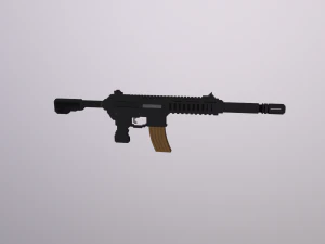 Voxel M416 3D Model