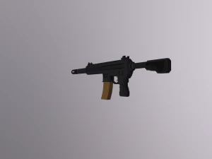 Voxel M416 3D Model