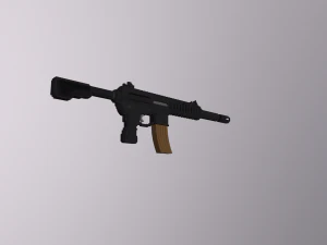 Voxel M416 3D Model