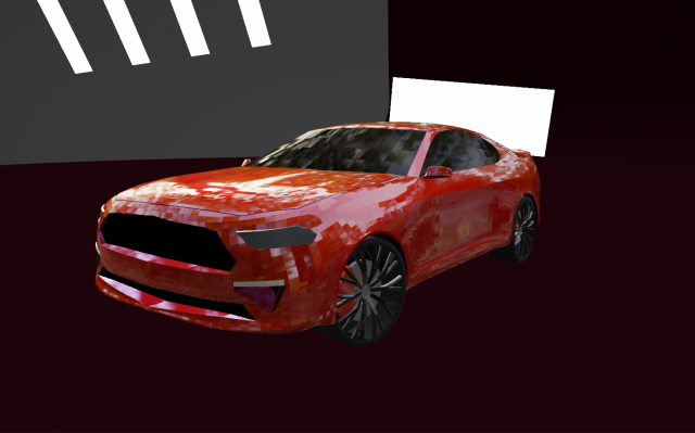 Mustang 3D Model .c4d .max .obj .3ds .fbx .stl .blend 