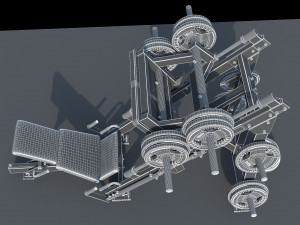 Leg Press Hammer Strength Modelo 3D