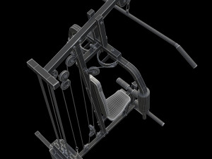 Bodybuilding Station 3D 模型
