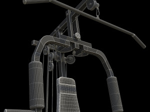 Bodybuilding Station 3D 模型