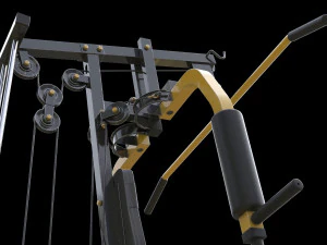 Bodybuilding Station 3D Model