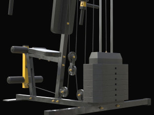 Bodybuilding Station 3D 模型