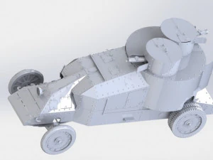 Reno mgerbova 3 Modello 3D