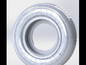 Wheel for the Tula T-200 scooter 3D 模型