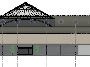 Two-storey building 3D Model