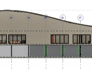 Two-storey building 3D Model