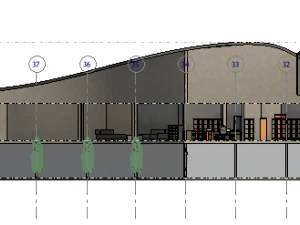 Two-storey building 3D Model