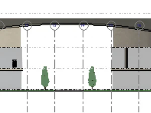 Two-storey building 3D Model
