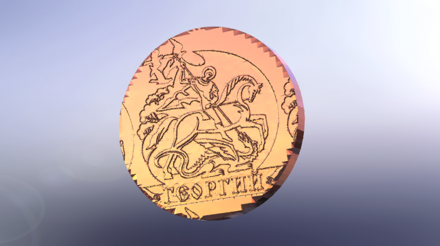 Coin 3D 模型 .c4d .max .obj .3ds .fbx .stl .blend 