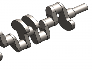 Crankshaft 3D मॉडल