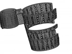 Cup holder for a stroller 3D Model