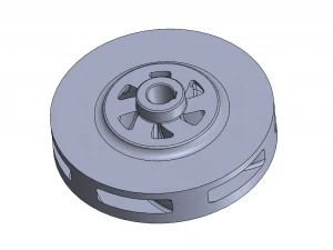 Рабочее колесо центробежного насоса 3D Модель