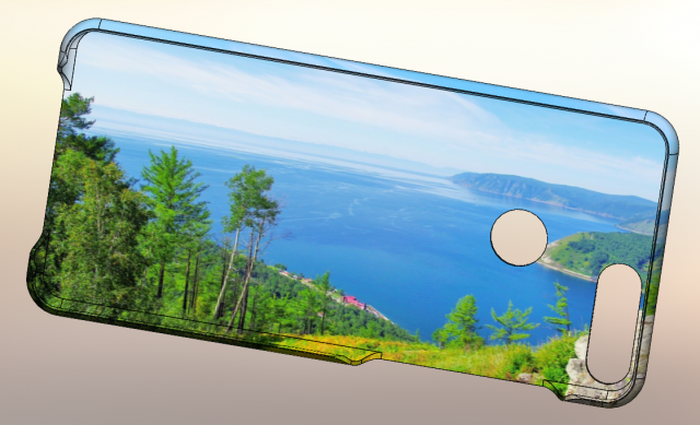 Phone case Model 3D .c4d .max .obj .3ds .fbx .stl .blend 