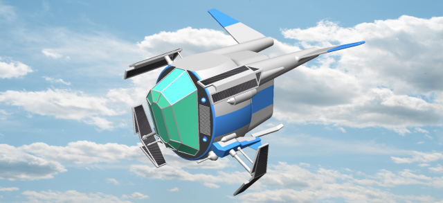Airplane 3D Model .c4d .max .obj .3ds .fbx .stl .blend 