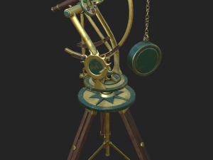 Telescope 3D Model