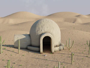Desert 3D Model