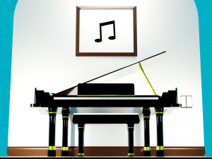 Classical Piano 3D Модель