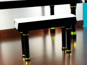 Classical Piano 3D Модель