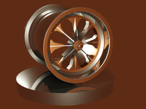 CAR RIM 3D Model