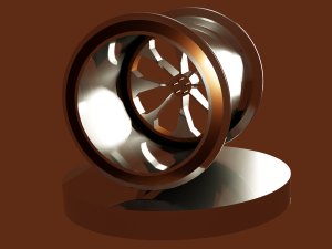 CAR RIM 3D Model