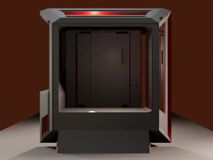 PC 게이머 박스 3D 모델