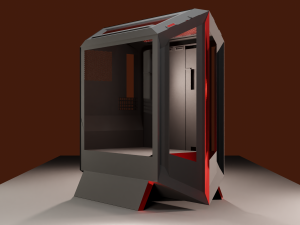 PC Gamer Box Modelo 3D