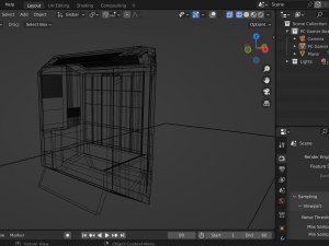 PC Gamer Box Modelo 3D