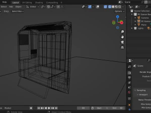 PC Gamer Box 3D Model