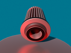Conical Filter 3D Model