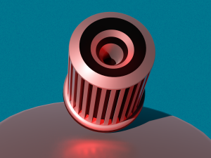 Conical Filter 3D Model