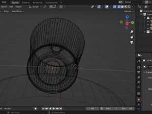 Conical Filter 3D Model