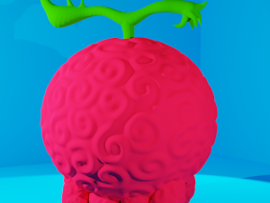 Yomi Yomi no Mi Brook Şeytan Meyvesi 3D Baskı Modeli