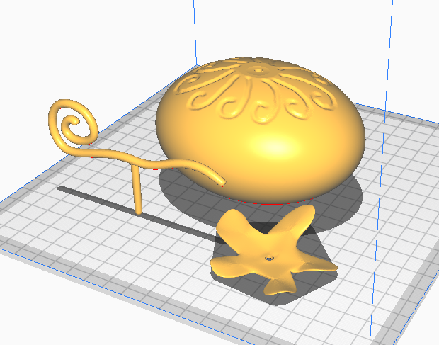 Uo Uo no Mi Kaido Devil Fruit 3D Print Model