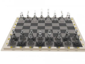 шахматы 3D Модель