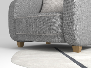 Modern Armchair Modello 3D