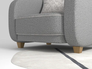 Modern Armchair 3D Model