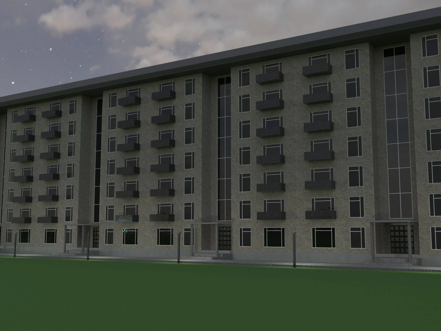 Appartment 3D Model .c4d .max .obj .3ds .fbx .stl .blend 