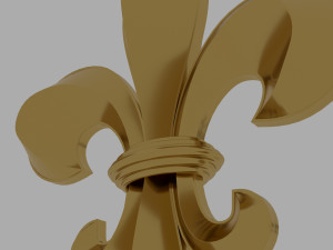 Lily gold 3D Model