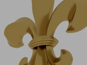 Lily gold 3D Model