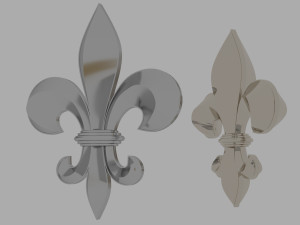 Lily gold 3D Model
